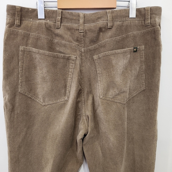 Vintage Orvis Pants Mens 42x31 (Fits 38x31) Brown Corduroy Signature Collection - Picture 4 of 13